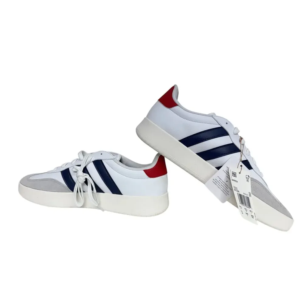 Adidas Barreda IH1228 White Navy Red Tennis Sneakers Men’s Size 11 NWT